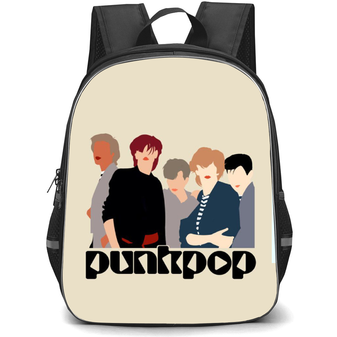 Duran Duran Backpack School Bag StudentPack - Punkpop Portrait Vector Art Poster