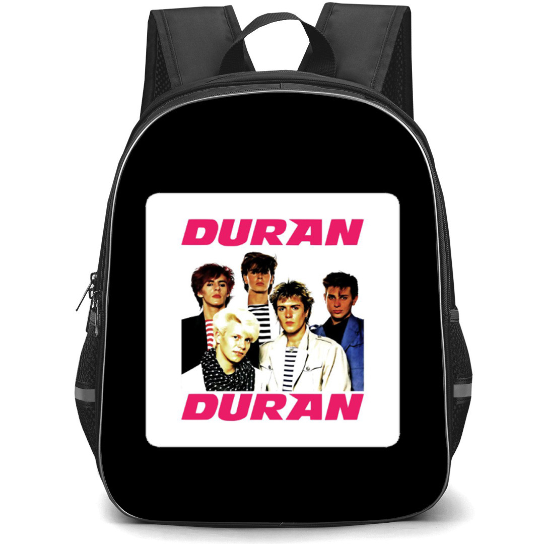 Duran Duran Backpack School Bag StudentPack - Retro Portrait Pop Art Sticker