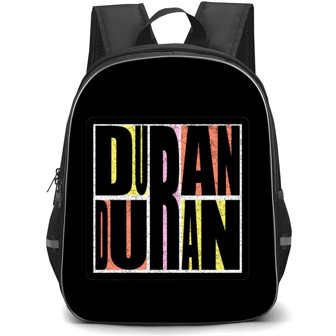 Duran Duran Backpack School Bag StudentPack - Typography Logo Sticker