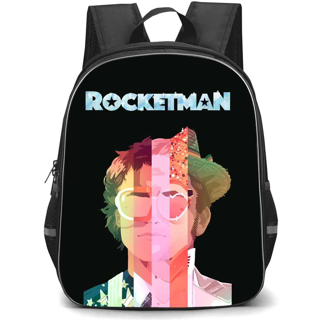 Elton John Backpack StudentPack - Elton John Rocketman 2019 Movie Poster