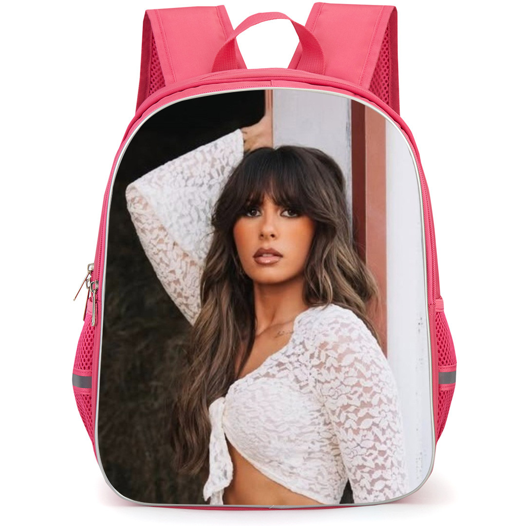 Ella Langley Backpack School Bag StudentPack - Ella Langley Leaning On Door Side Portrait