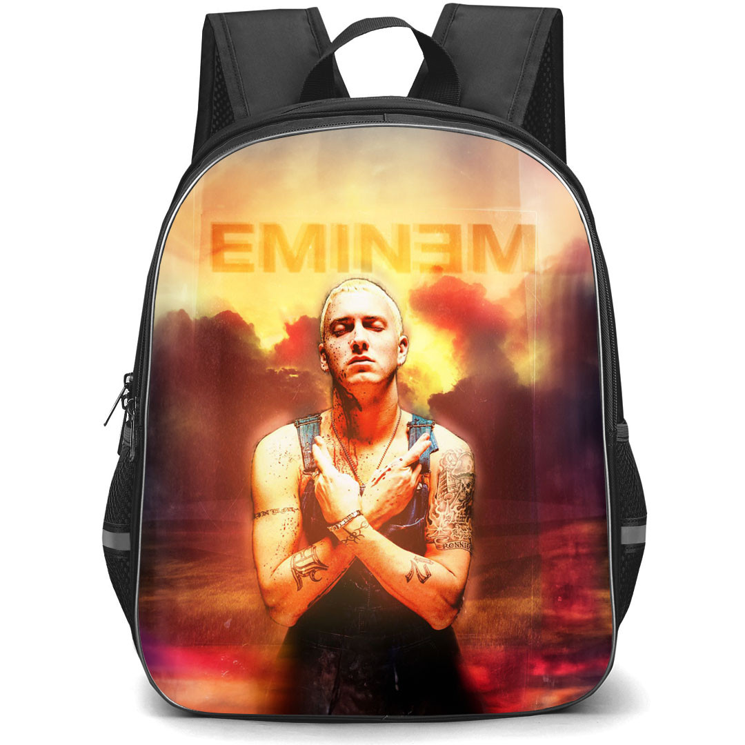 Eminem Backpack StudentPack - Eminem Lose Yourself Album Poster