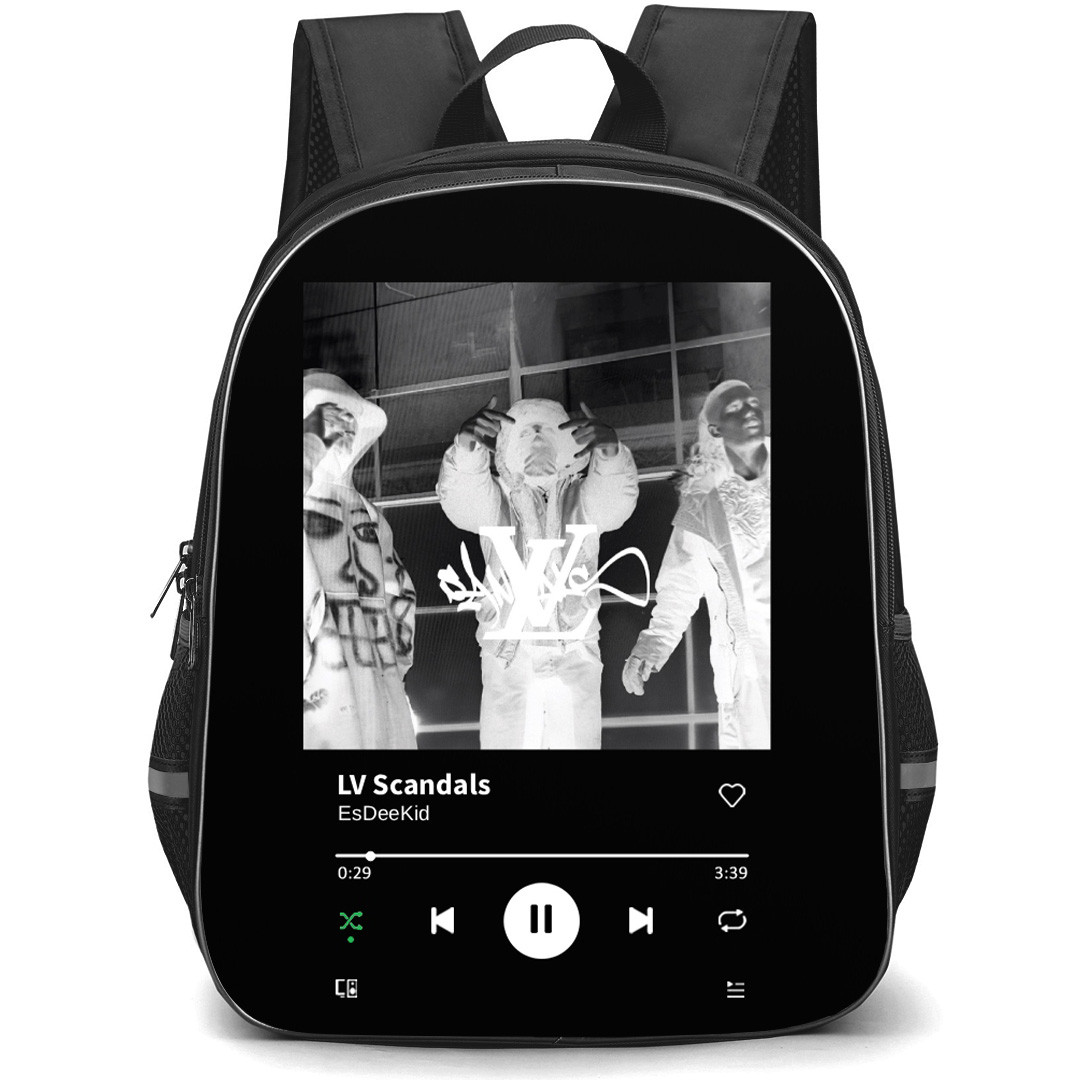 EsDeeKid Backpack School Bag StudentPack - EsDeeKid LV Scandals Album Cover