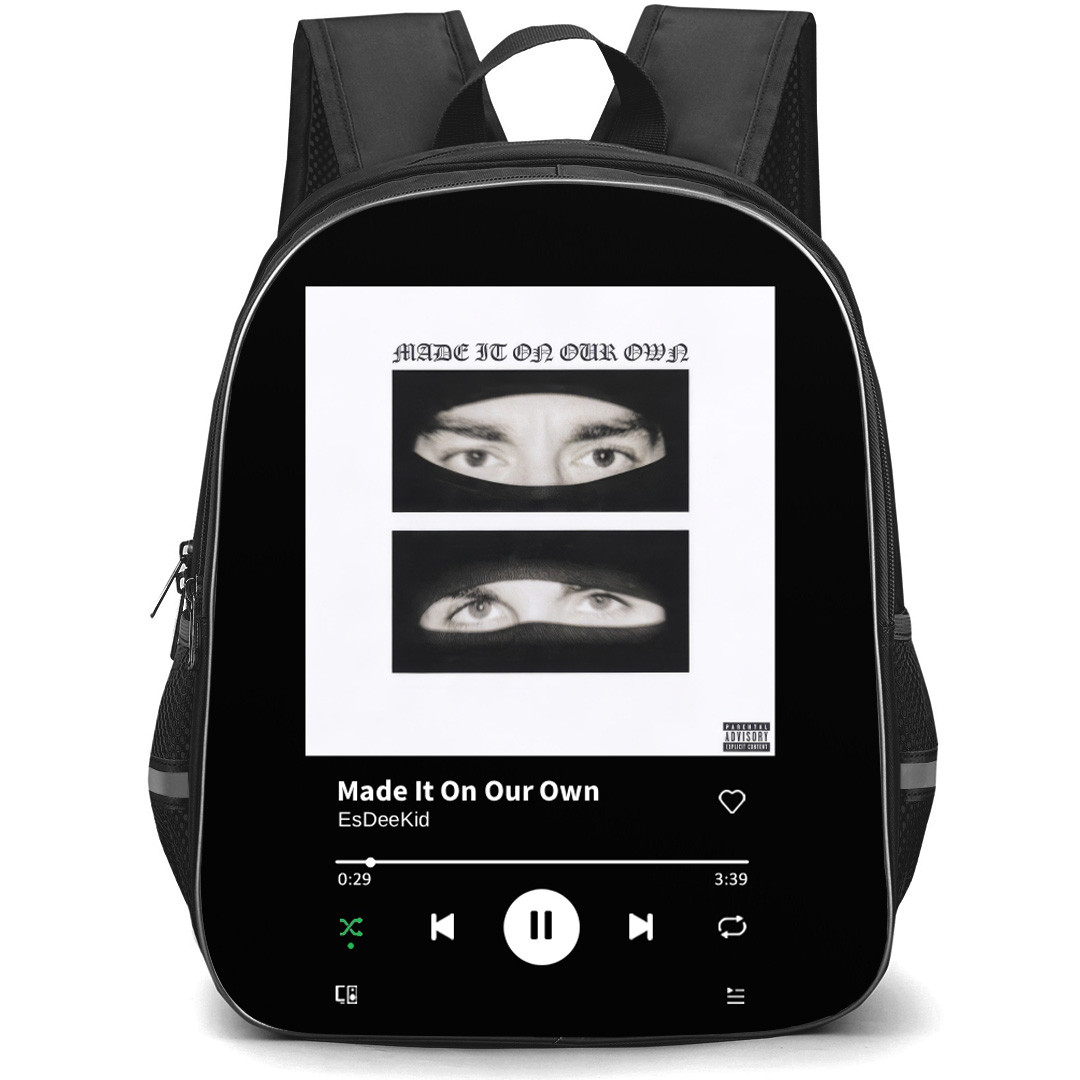 EsDeeKid Backpack School Bag StudentPack - EsDeeKid Made It On Our Own Collage