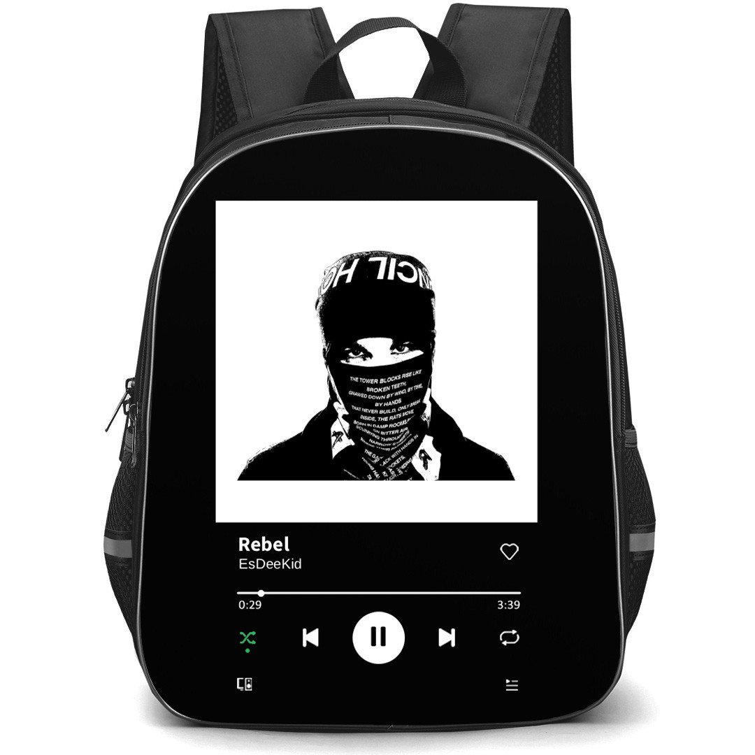 EsDeeKid Backpack School Bag StudentPack - EsDeeKid Rebel Album Cover
