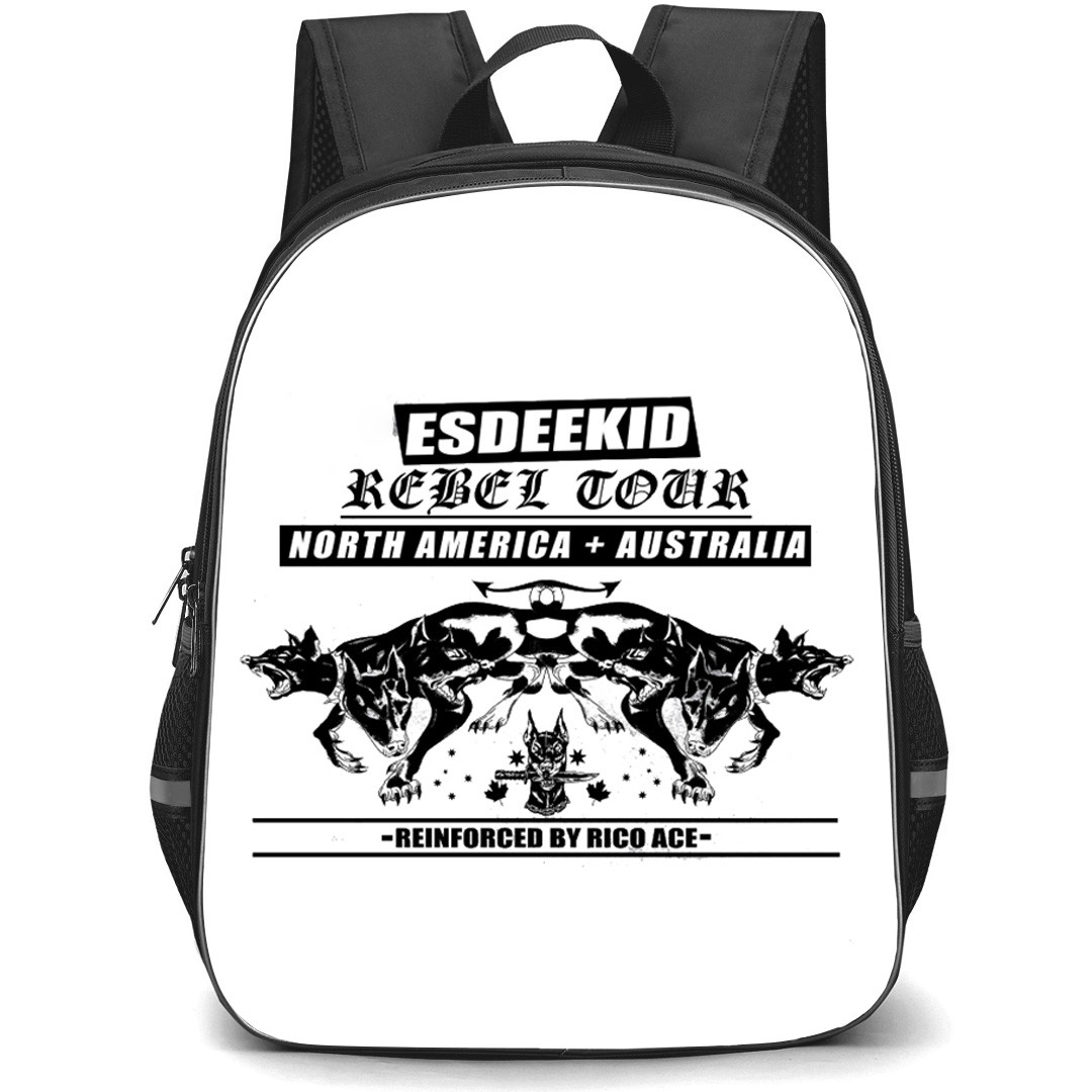 EsDeeKid Backpack School Bag StudentPack - EsDeeKid Rebel Tour Poster