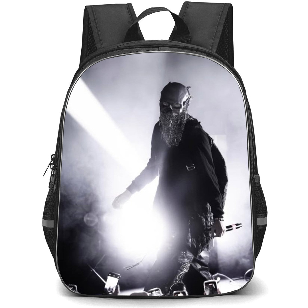 EsDeeKid Backpack School Bag StudentPack - EsDeeKid Side Portrait Smoke Background