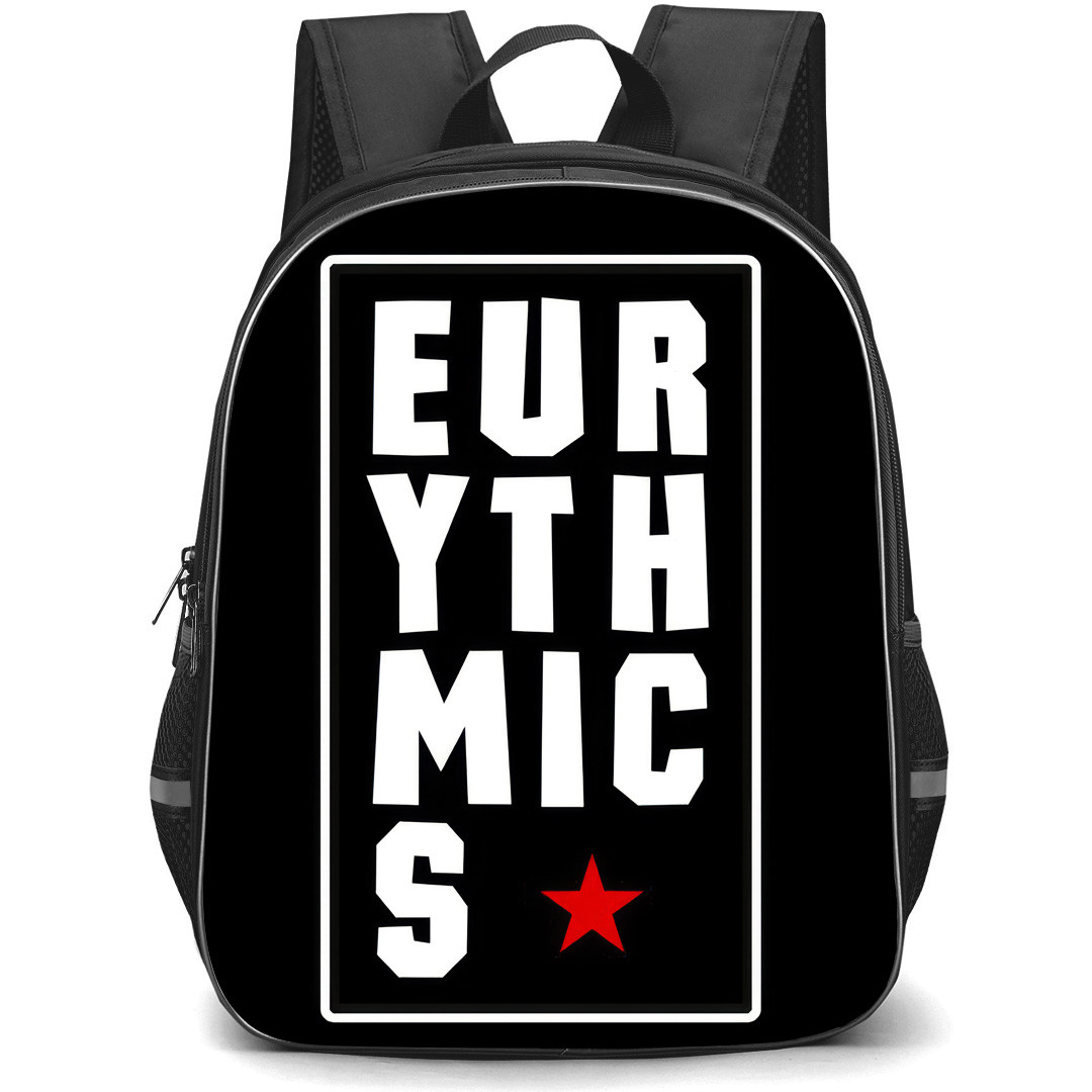 Eurythmics Backpack School Bag StudentPack - Eurythmics Rectangle Sticker