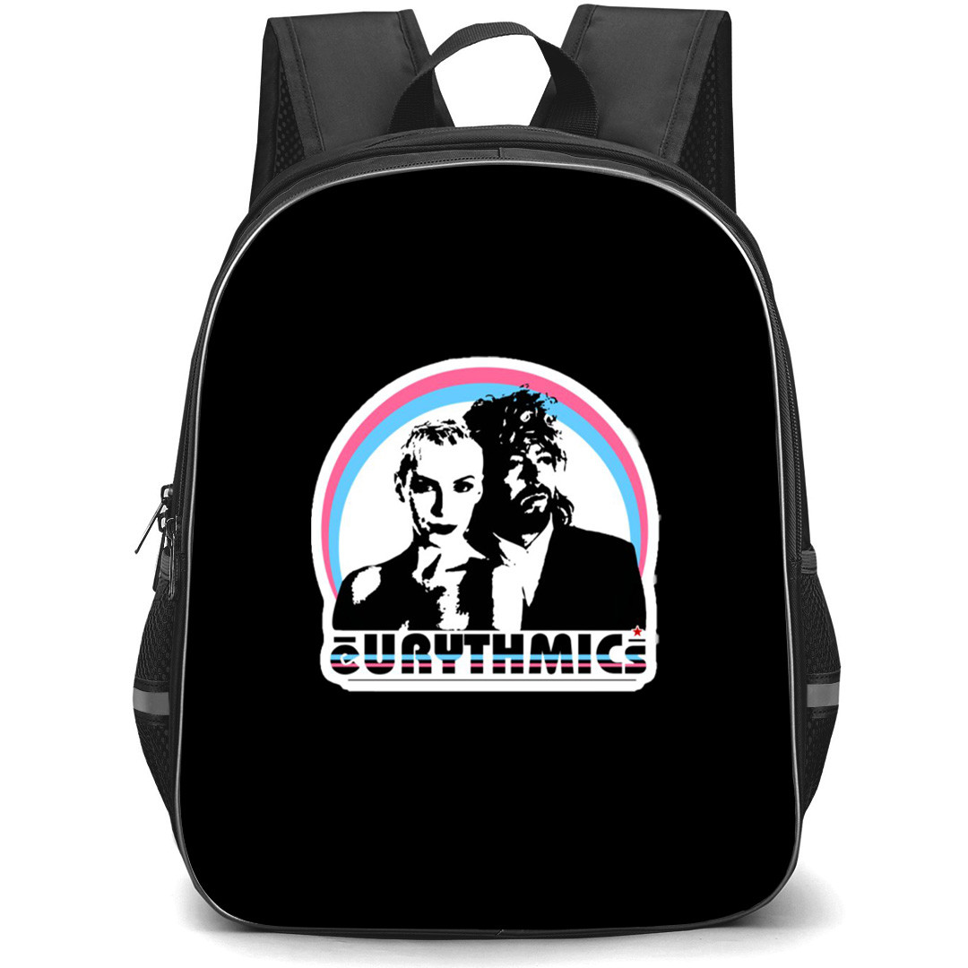 Eurythmics Backpack School Bag StudentPack - Eurythmics Silhouette Illustration Art Sticker