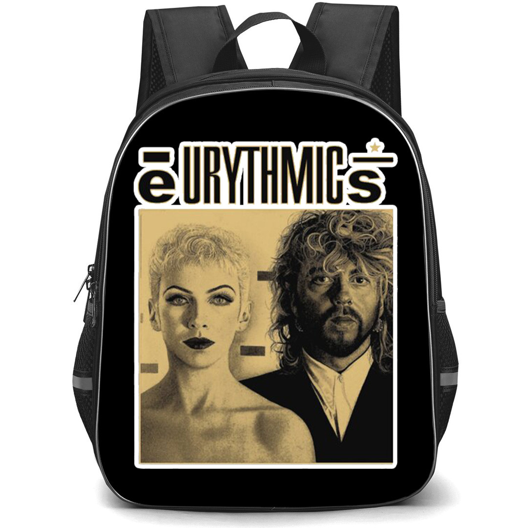 Eurythmics Backpack School Bag StudentPack - Eurythmics Vintage Style Sticker