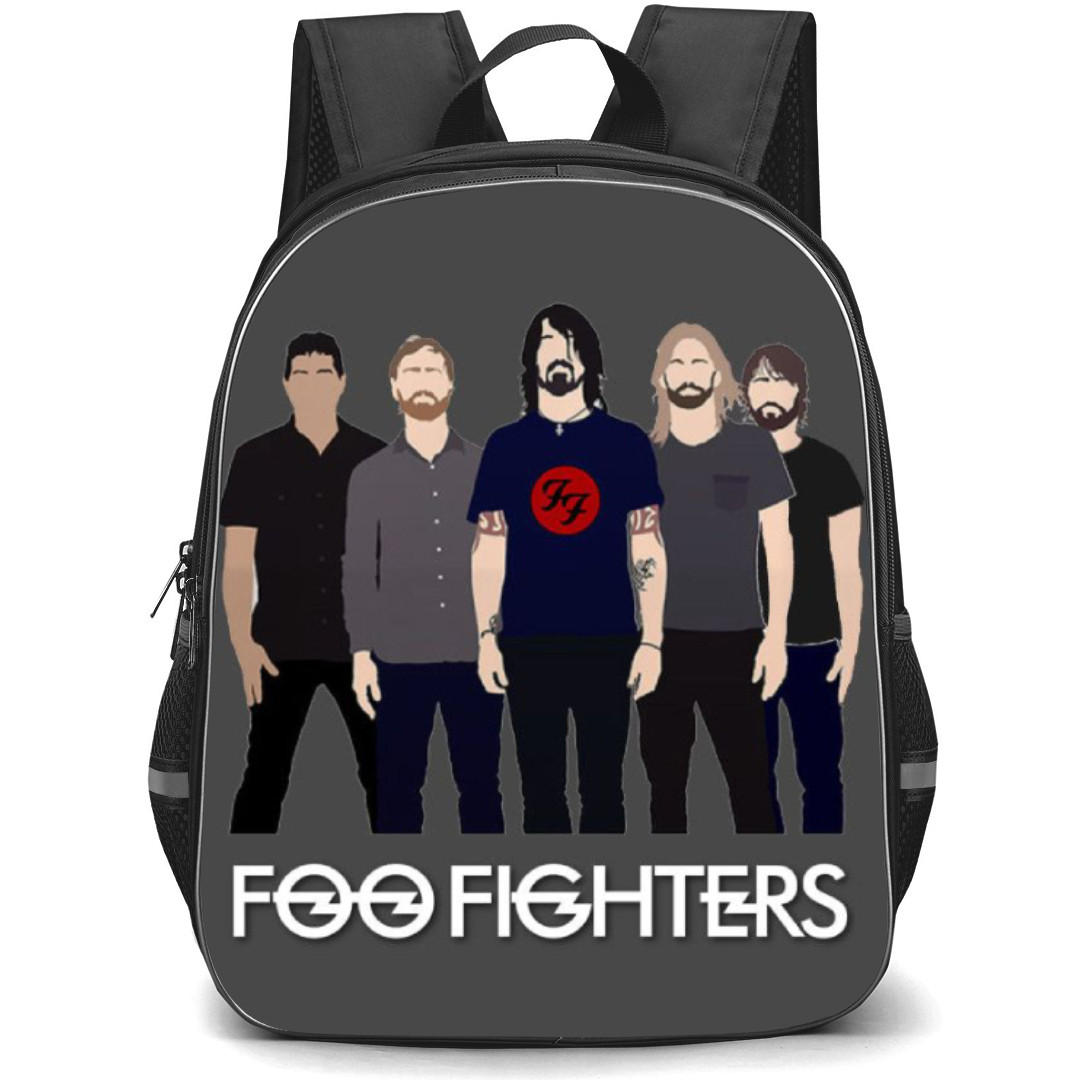 Foo Fighter Backpack StudentPack - Band Members Vector Art