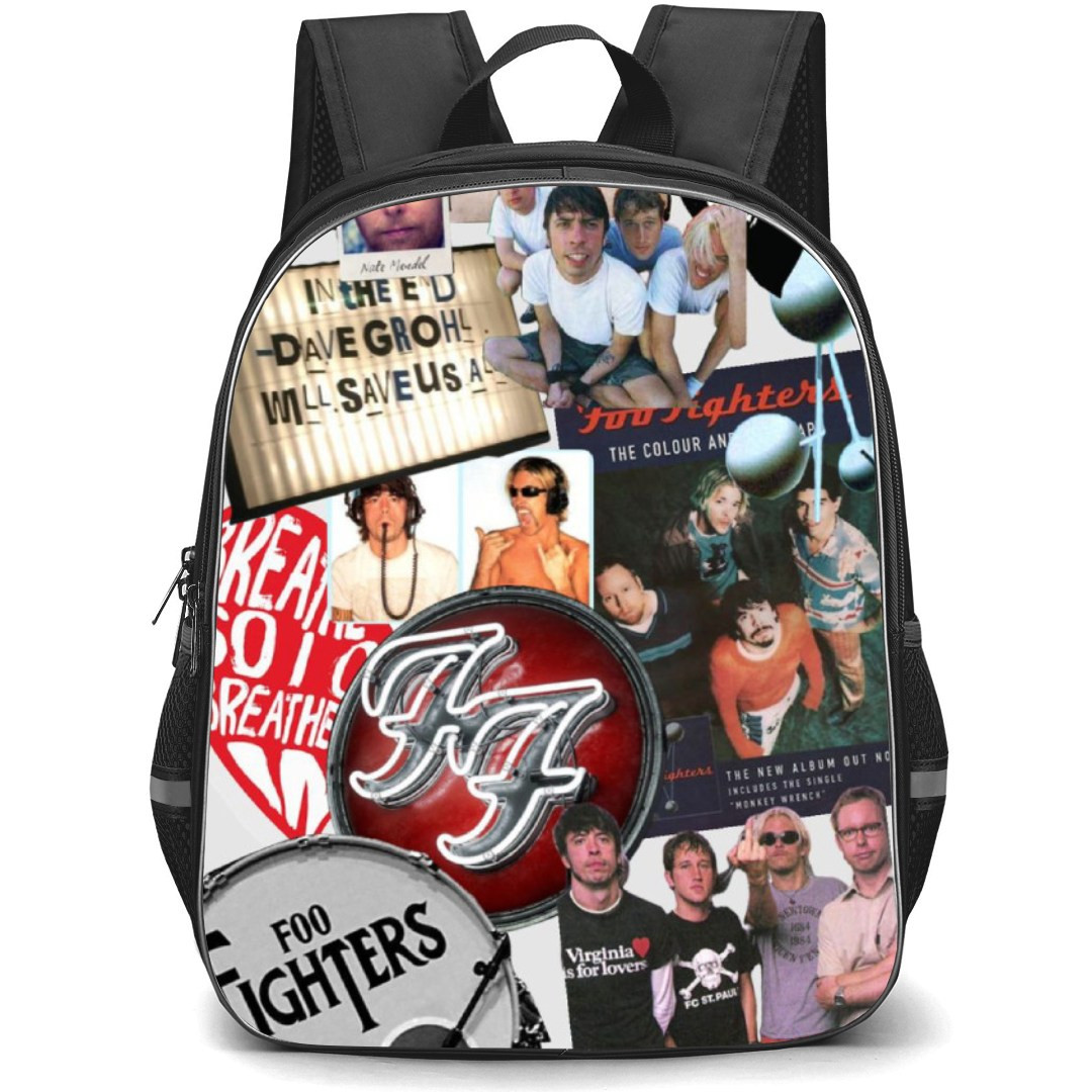 Foo Fighter Backpack StudentPack - Characters Collage White Background