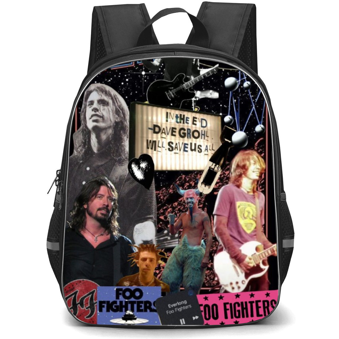 Foo Fighter Backpack StudentPack - Characters Series Sticker Collage