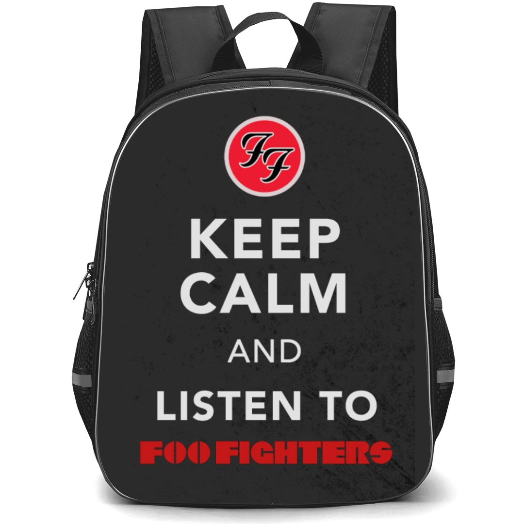 Foo Fighter Backpack StudentPack - Keep Calm Quote