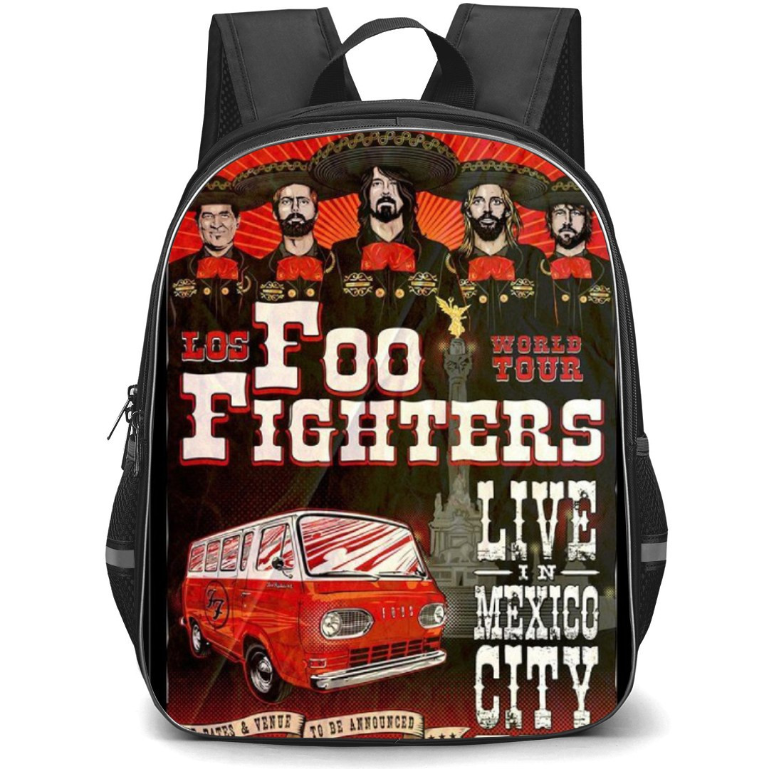 Foo Fighter Backpack StudentPack - Live In Mexico Poster