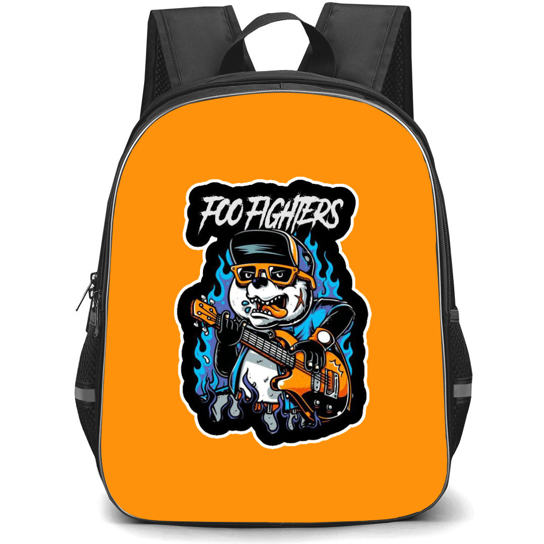 Foo Fighter Backpack StudentPack - Panda Rockstar Sticker