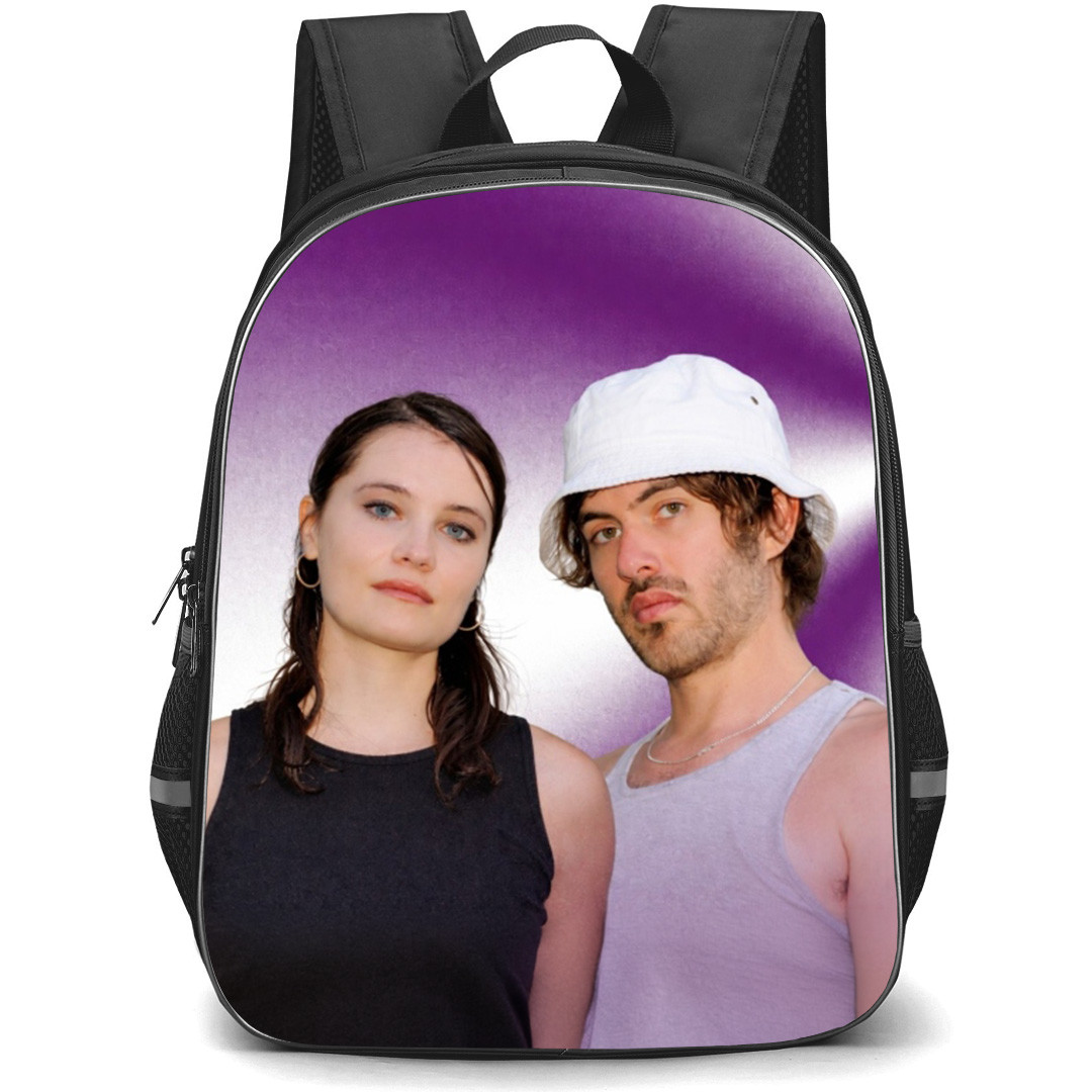 Fcukers Backpack School Bag StudentPack - Fcukers Portrait Purple Background