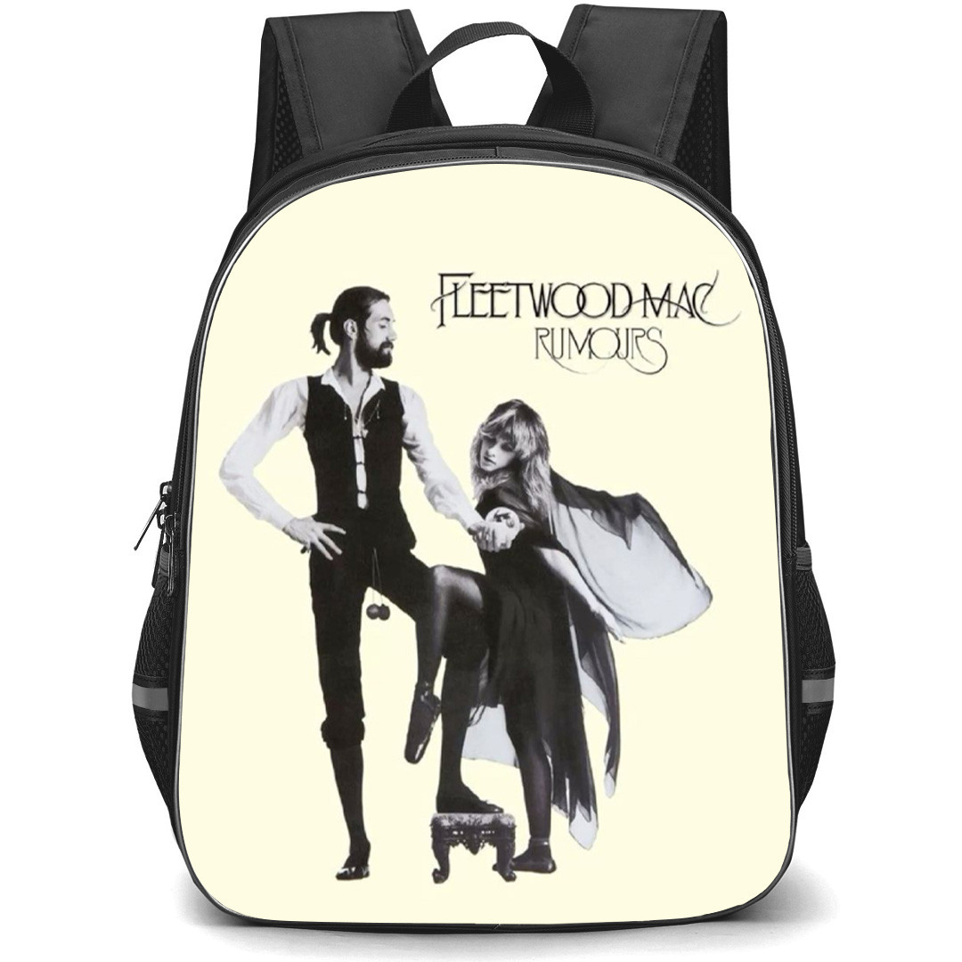 Fleetwood Mac Backpack School Bag StudentPack - Classic Poster Portrait Album Poster