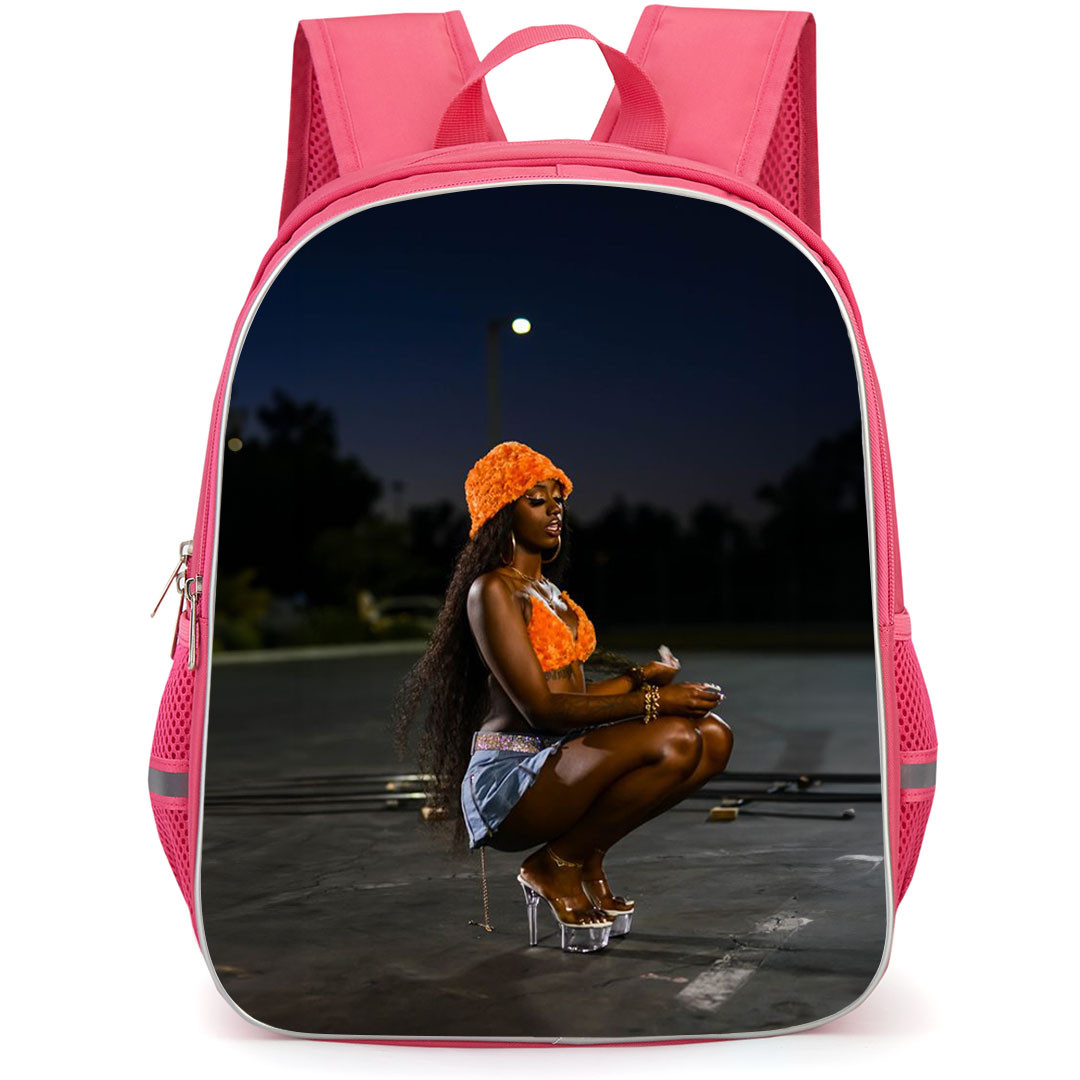 Flo Milli Backpack StudentPack - Flo Milli Night Shoot Picture