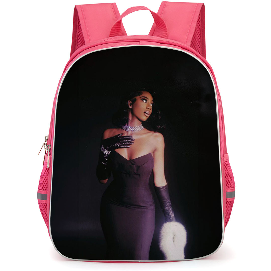 Flo Milli Backpack StudentPack - Flo Milli Wearing Black Costume Picture
