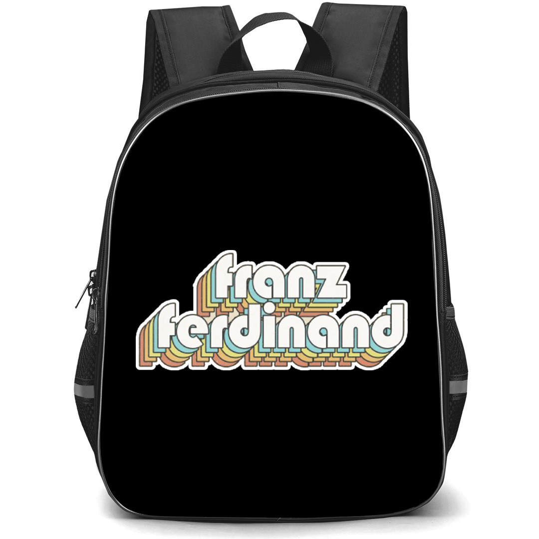 Franz Ferdinand Backpack School Bag StudentPack - Typography Logo Art Sticker