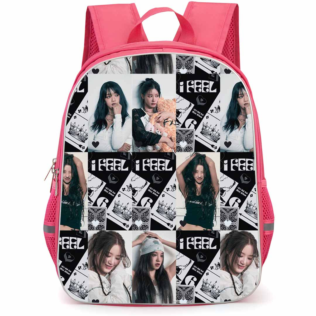 GI-DLE Backpack StudentPack - GI-DLE 6th Mini Album Pink Effect Poster