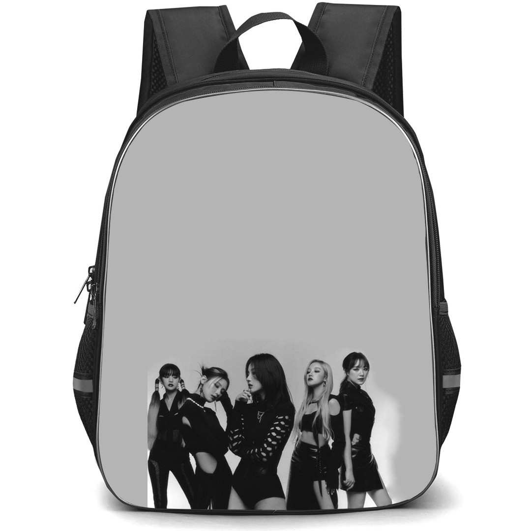 GI-DLE Backpack StudentPack - GI-DLE Black Angels Grayscale Poster