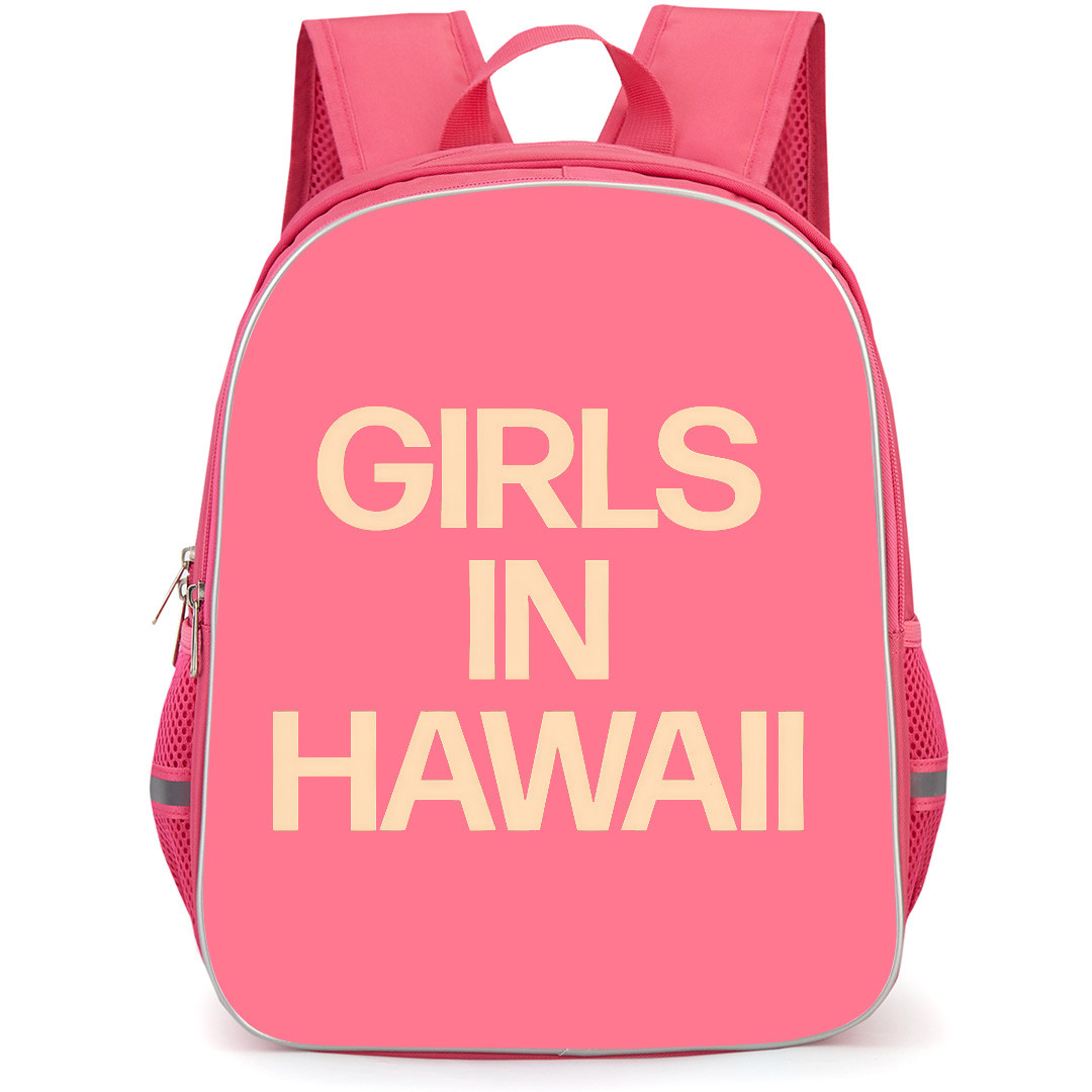 Girls In Hawaii Backpack School Bag StudentPack - Girls In Hawaii Official Logo Sticker