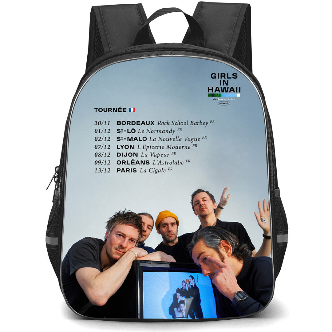 Girls In Hawaii Backpack School Bag StudentPack - Girls In Hawaii Tour In France Poster