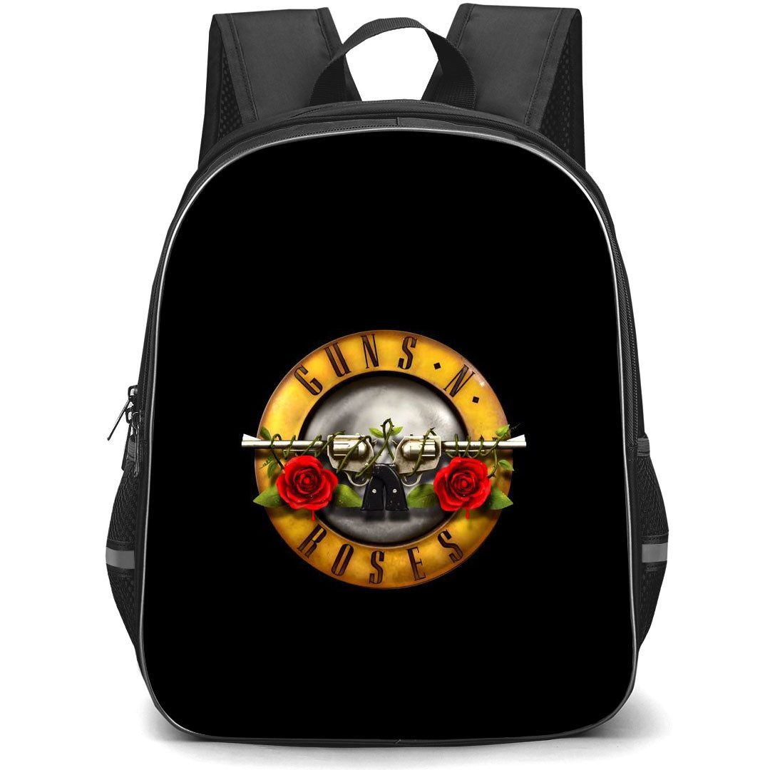 Guns N Roses Backpack StudentPack - Guns N Roses Logo On Black Background
