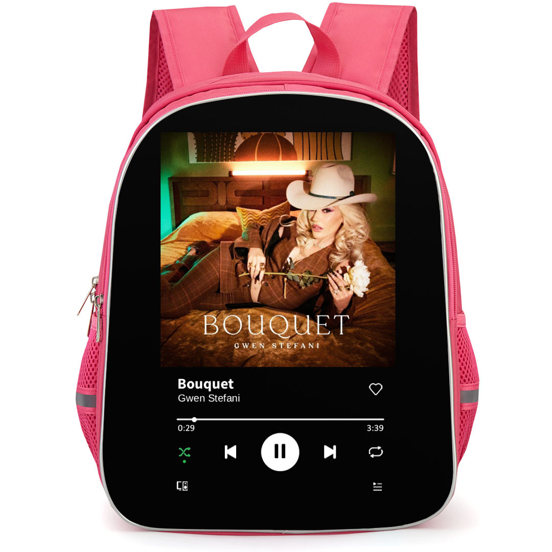 Gwen Stefani Backpack School Bag StudentPack - Gwen Stefani Bouquet Album Cover