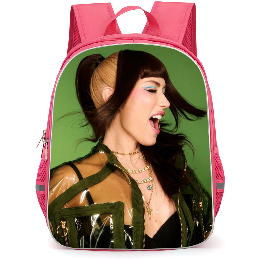 Gwen Stefani Backpack School Bag StudentPack - Gwen Stefani Paper Magazine Singing Pose