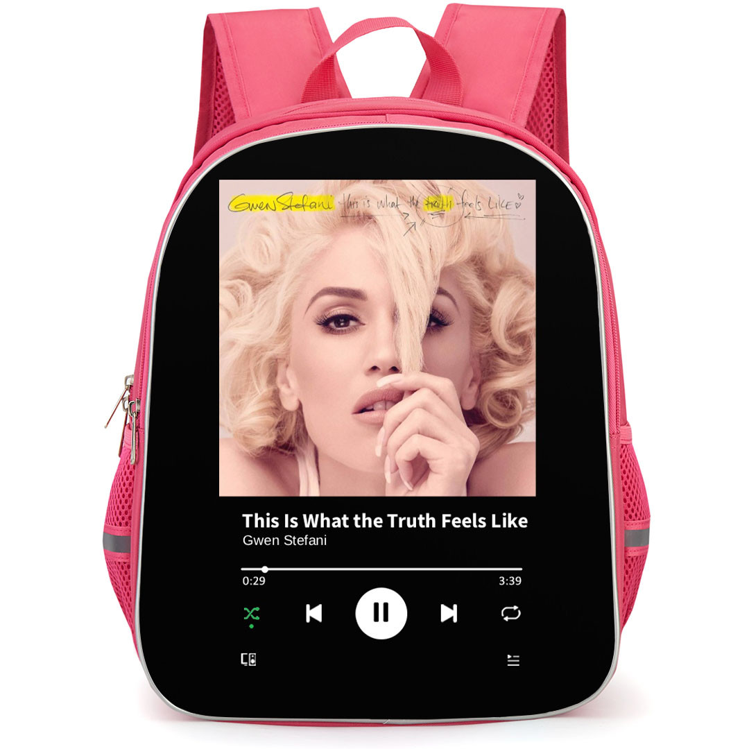 Gwen Stefani Backpack School Bag StudentPack - Gwen Stefani This Is What the Truth Feels Like Album Cover