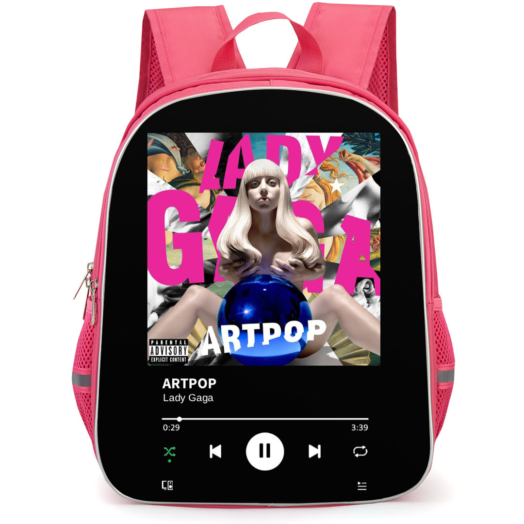 Lady Gaga Backpack School Bag StudentPack - Lady Gaga ARTPOP Album Cover