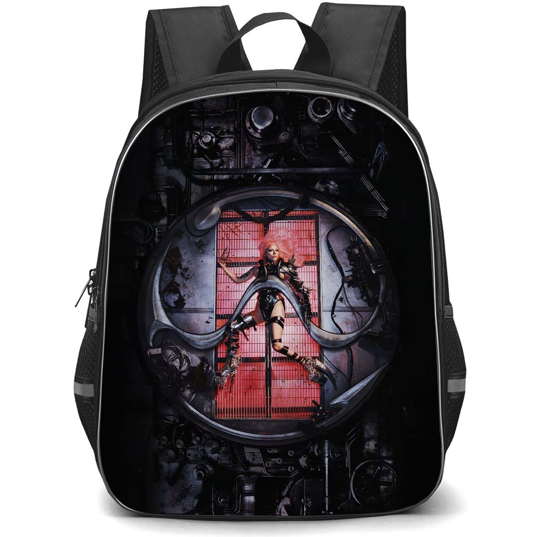 Lady Gaga Backpack StudentPack - Lady Gaga Chromatica Album Poster