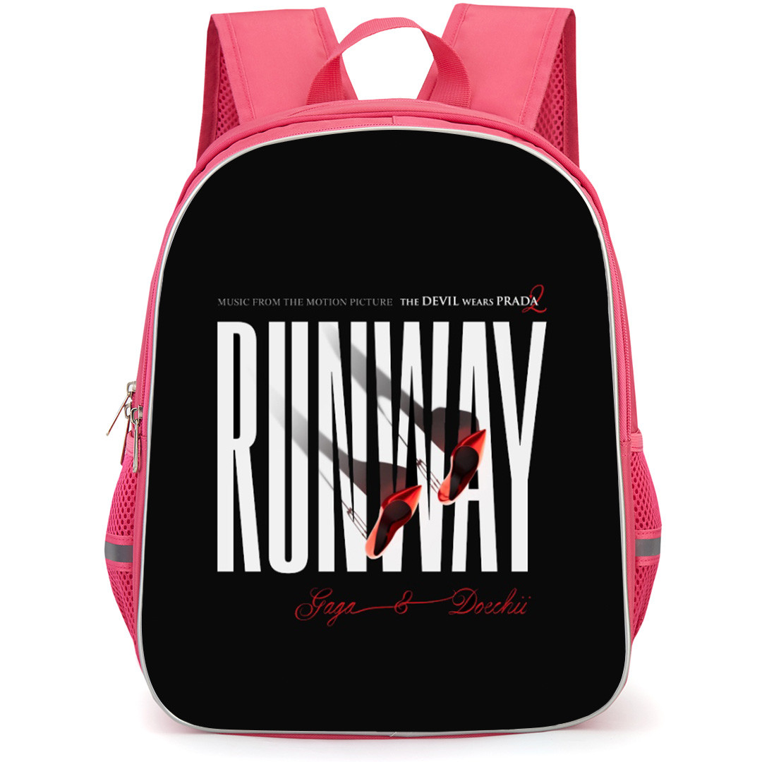 Lady Gaga Backpack School Bag StudentPack - Lady Gaga X Doechii Runway Logo