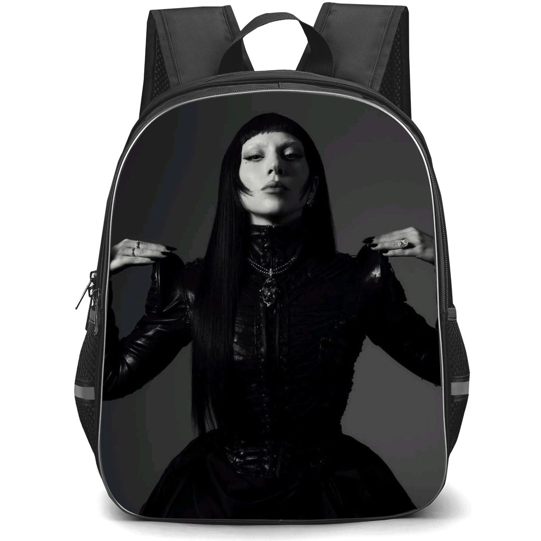 Lady Gaga Backpack StudentPack - Lady Gaga Greyscale Portrait