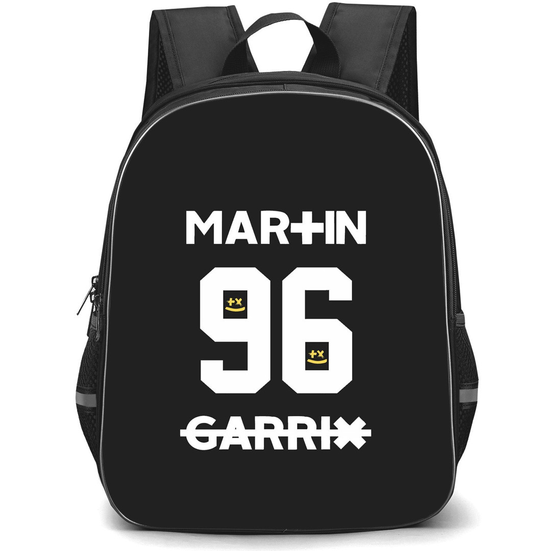 Martin Garrix Backpack StudentPack - Martin Garrix Logo On Black Background