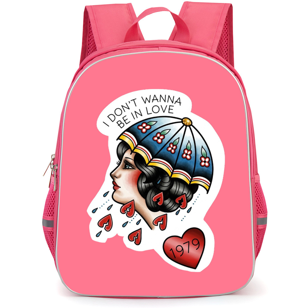 Good Charlotte Backpack School Bag StudentPack - Good Charlotte I Don't Want To Be In Love Sticker Art