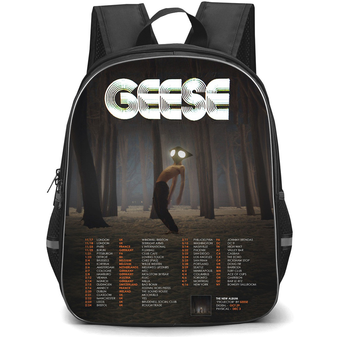 Geese Backpack School Bag StudentPack - Geese Projector Tour Poster