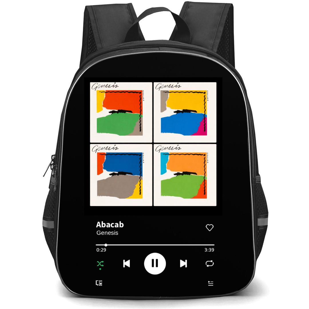 Genesis Backpack School Bag StudentPack - Genesis Abacab Album Cover