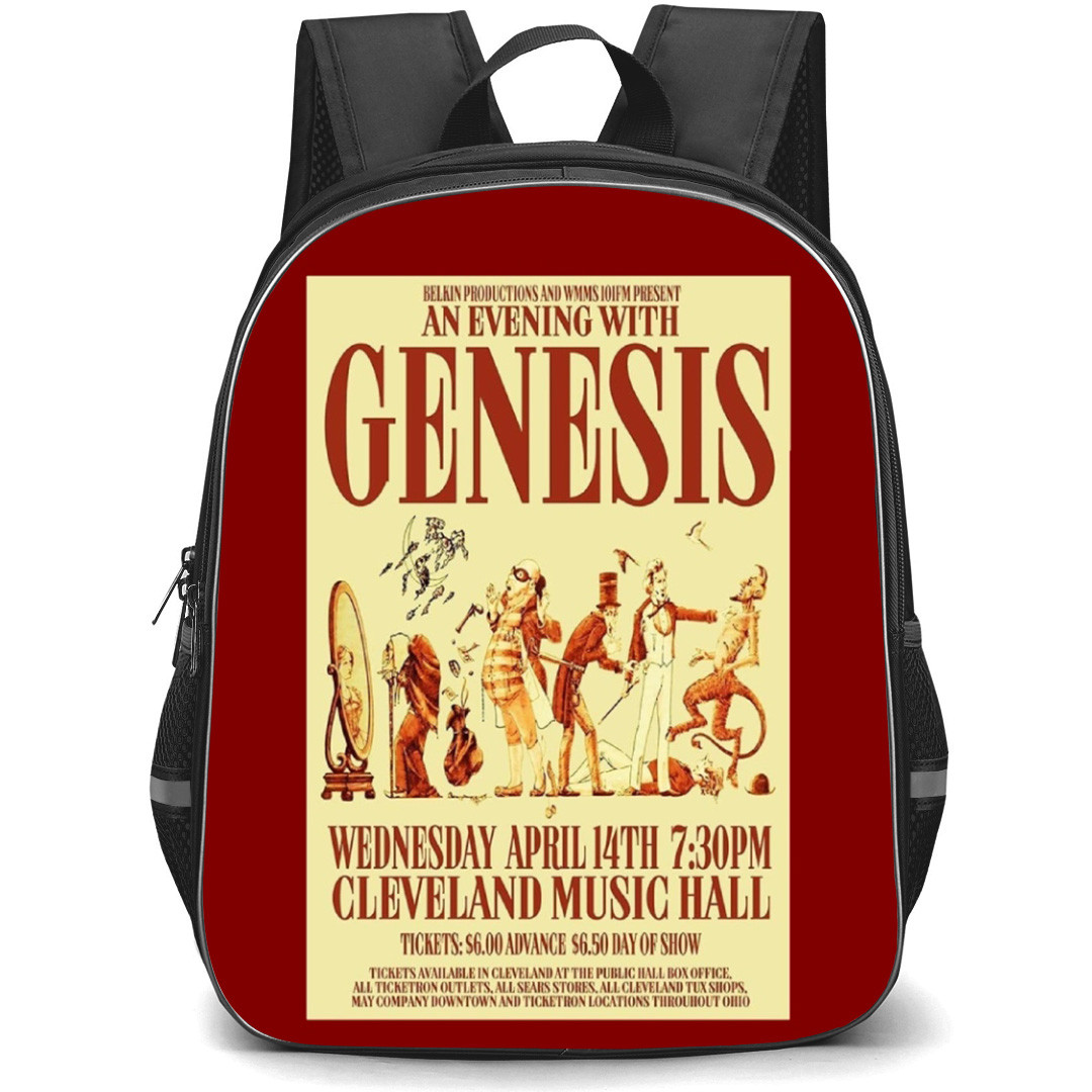 Genesis Backpack School Bag StudentPack - Genesis An Evening with Genesis