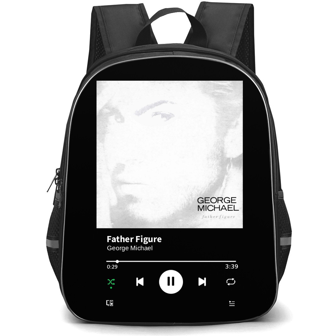 George Michael Backpack School Bag StudentPack - George Michael Father Figure Album Cover