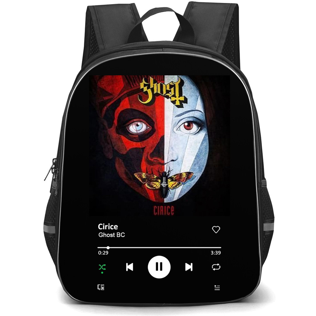 Ghost BC Backpack School Bag StudentPack - Ghost BC Cirice Album Cover Spotify Library Poster