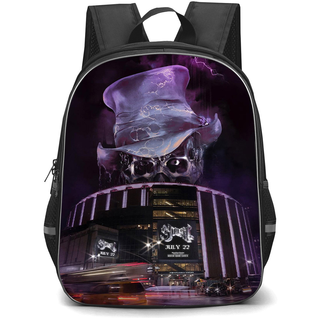 Ghost BC Backpack School Bag StudentPack - Ghost BC Madison Square Garden Concert Poster