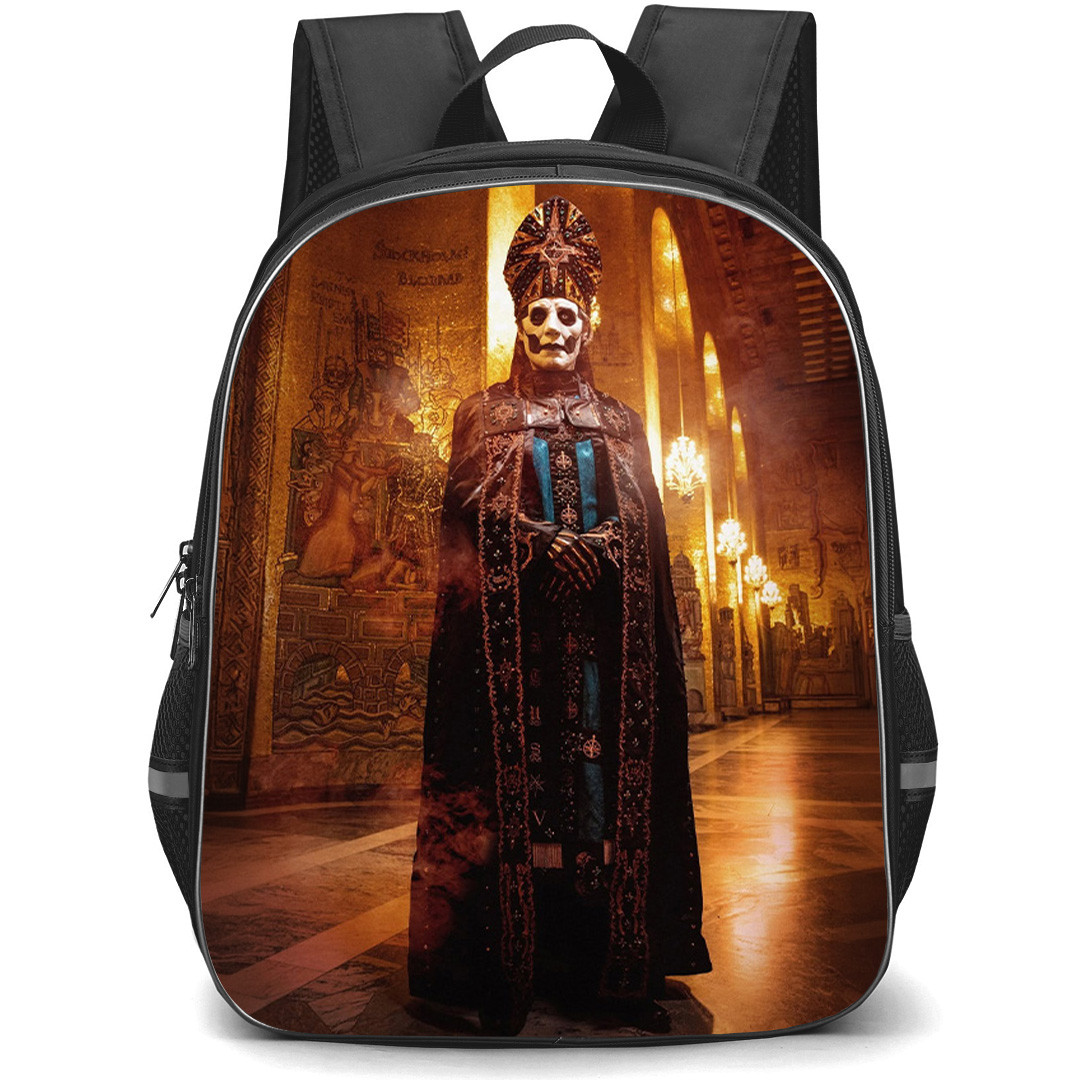 Ghost BC Backpack School Bag StudentPack - Ghost BC Stands In Front Of The Golden Lights Poster
