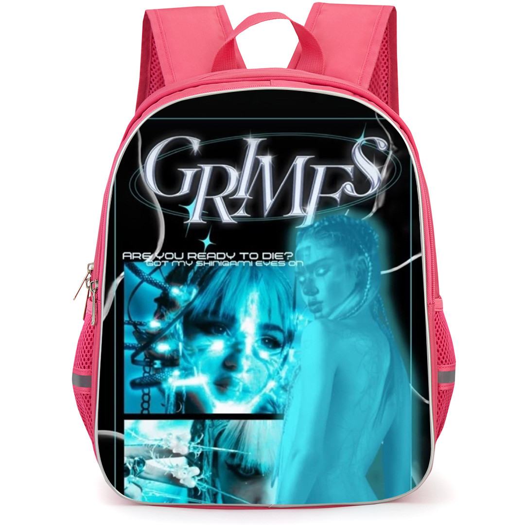 Grimes Backpack School Bag StudentPack - Grimes Shinigami Eyes Poster