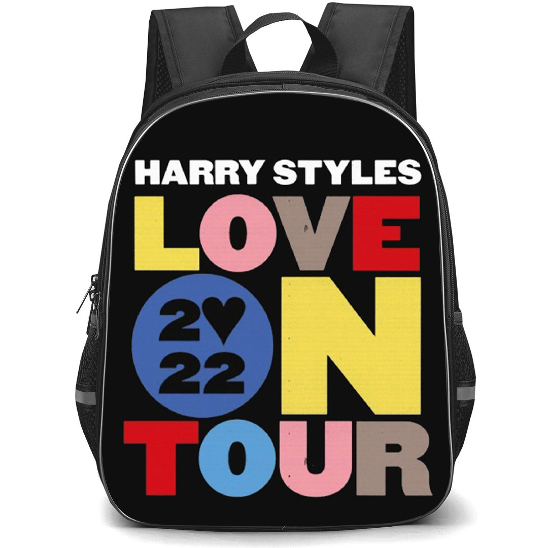 Harry Styles Backpack School Bag StudentPack - Harry Styles Love On Tour 2022 Poster
