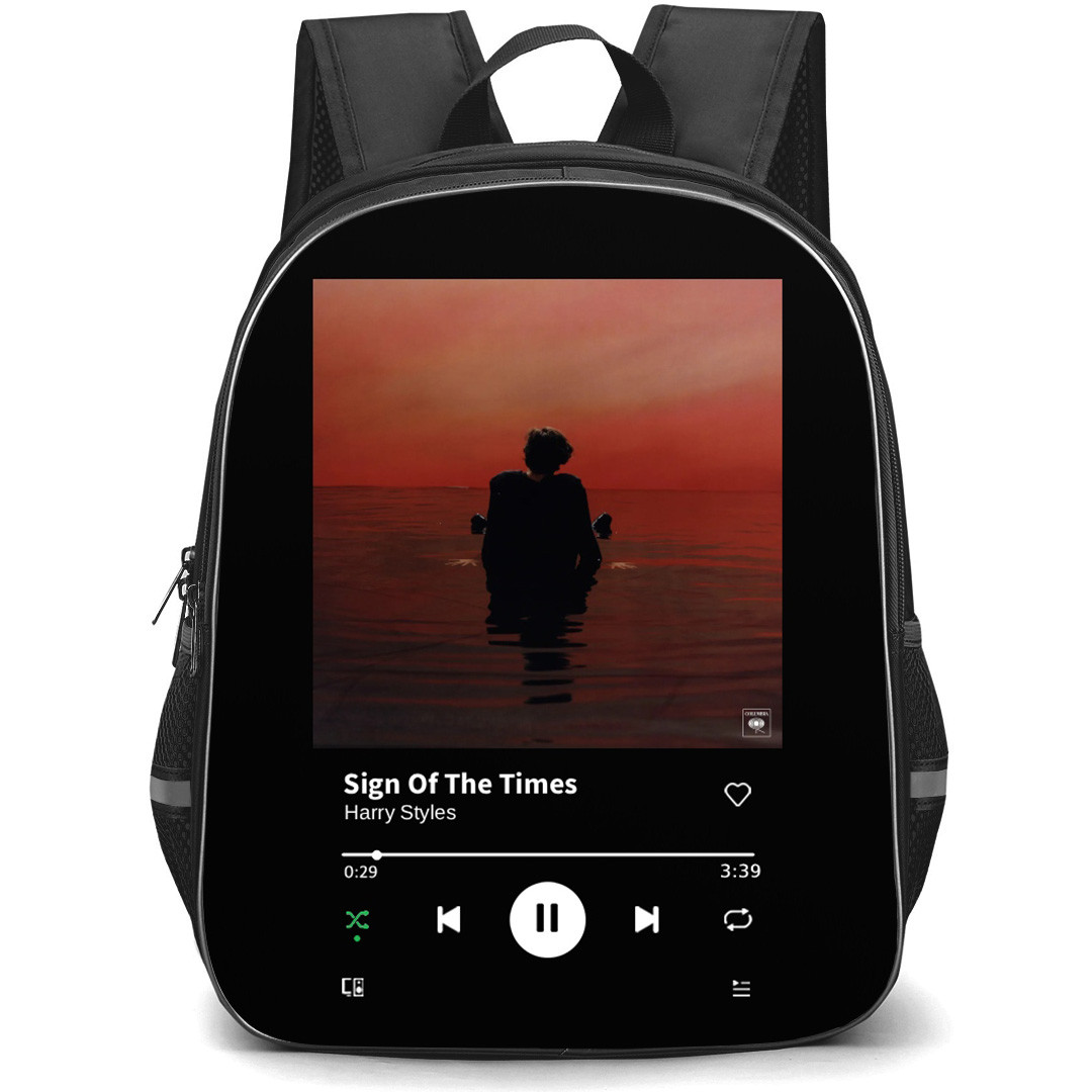 Harry Styles Backpack School Bag StudentPack - Harry Styles Sign Of The Times Album Cover