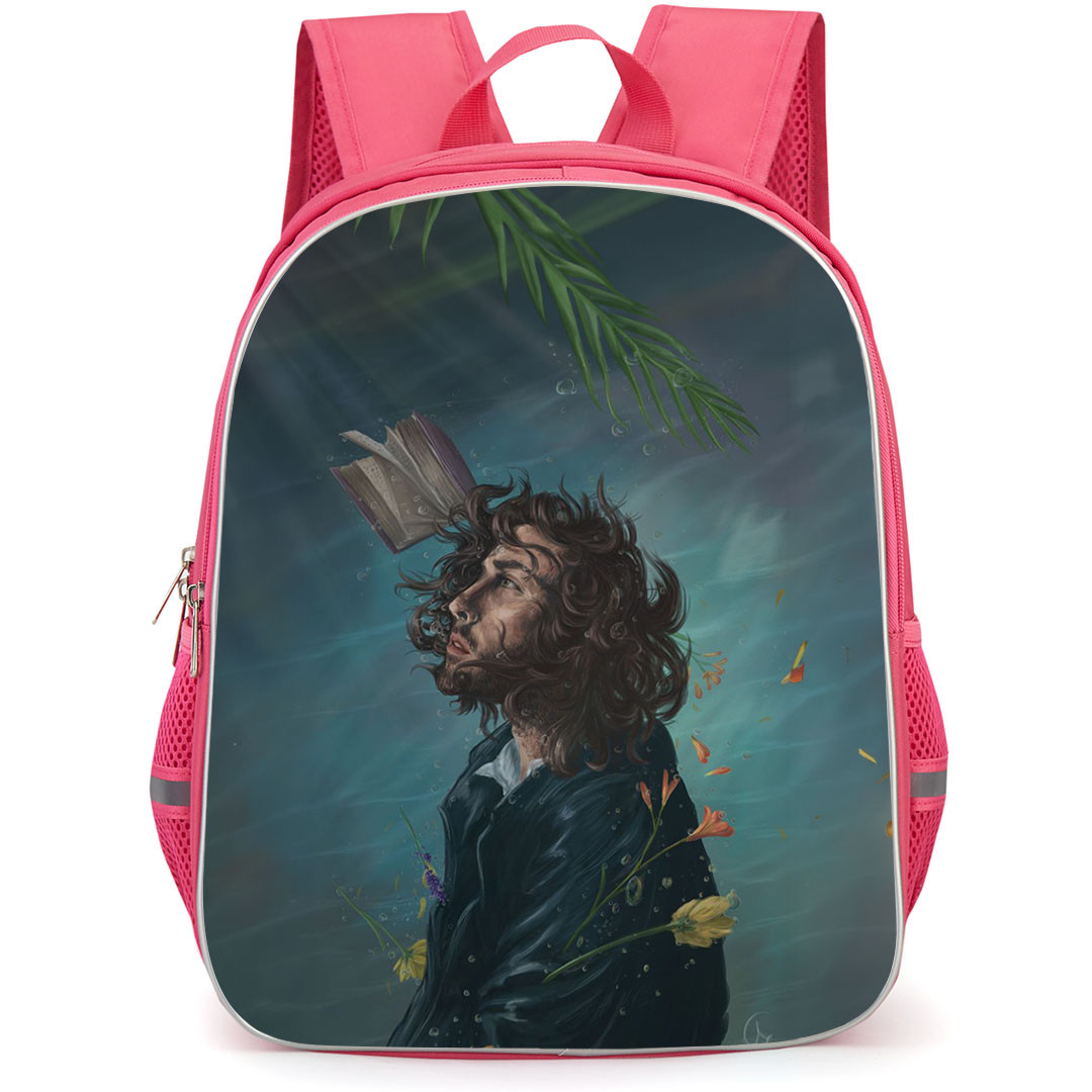 Hozier Backpack StudentPack - Hozier Wasteland Illustration Art